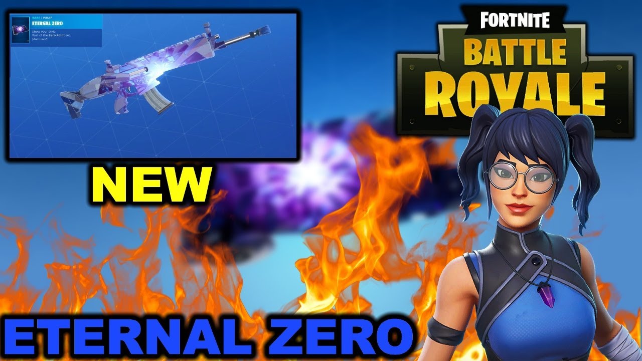 NEW ETERNAL ZERO WRAP!  [FORTNITE: BATTLE ROYALE] GAMEPLAY [SQUADS]