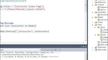 0208 ASP NET MVC 3 Fundamentals Razor   Layout Views