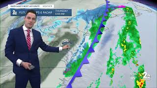 Baltimore Weather Forecast January 12th 2026 With Meteorologist Dylan Robichaud