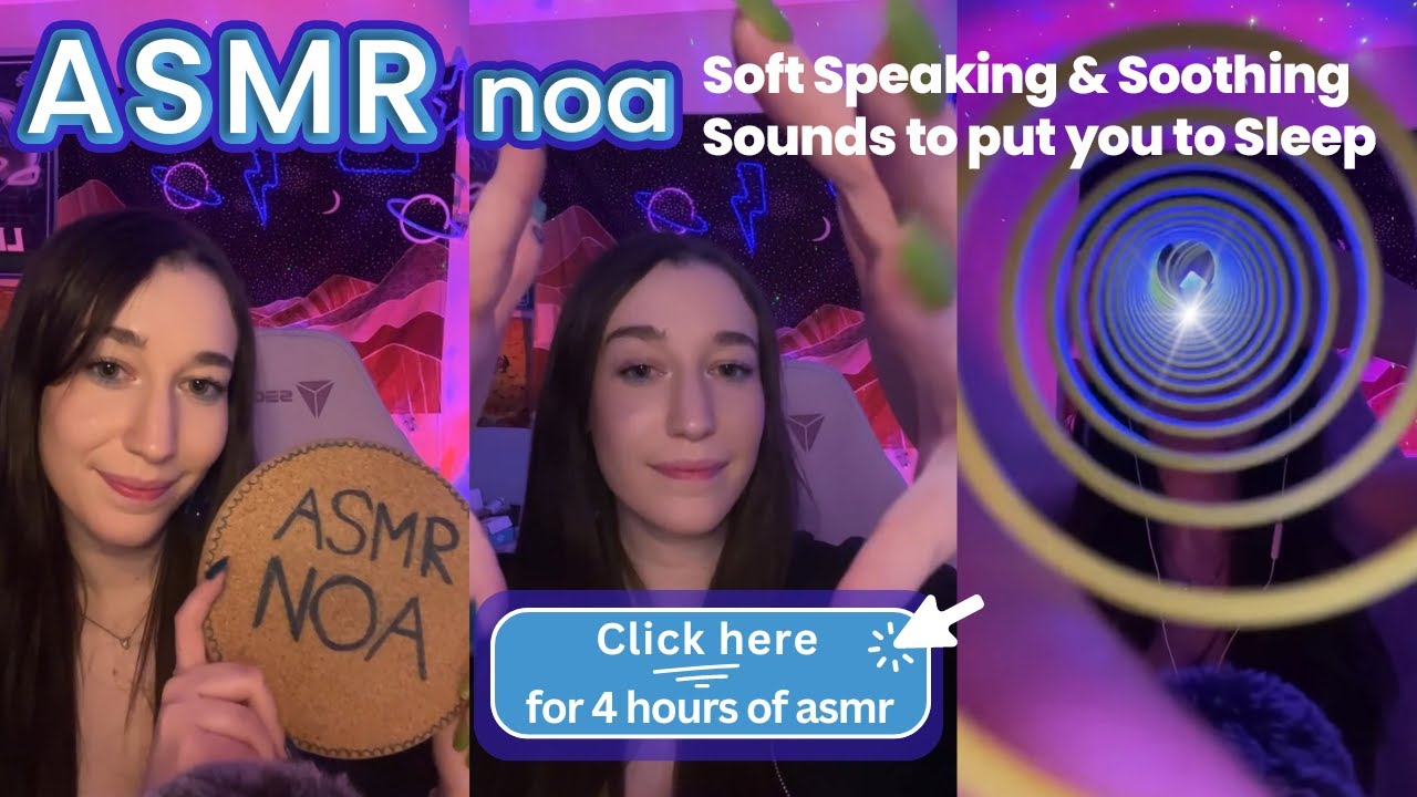 Calming sounds to melt your stress away 💖 | OVER 4 HOURS of asmr 😴