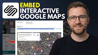 How to Embed Interactive Google Maps in Squarespace (Step By Step 2026)