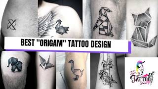 Origami Tattoo Designs 2026 Minimalist Japanese Paper Art Tattoo Ideas