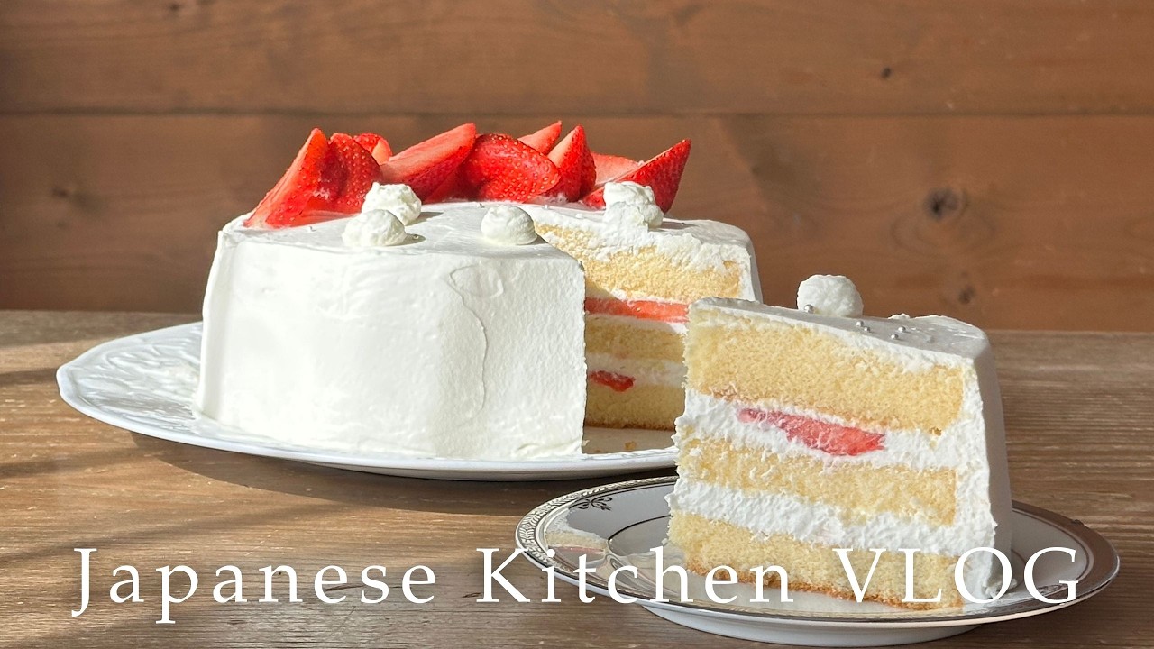 A Cozy Kitchen Routine | Baking a Birthday Cake with My Daughter　娘と作るバースデーケーキ｜わが家のキッチンルーティン