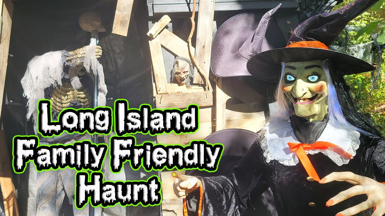 Призраки, ведьмы и динозавры в лесу с привидениями! Семейное пристанище Лонг-Айленда — Манорвилл,...