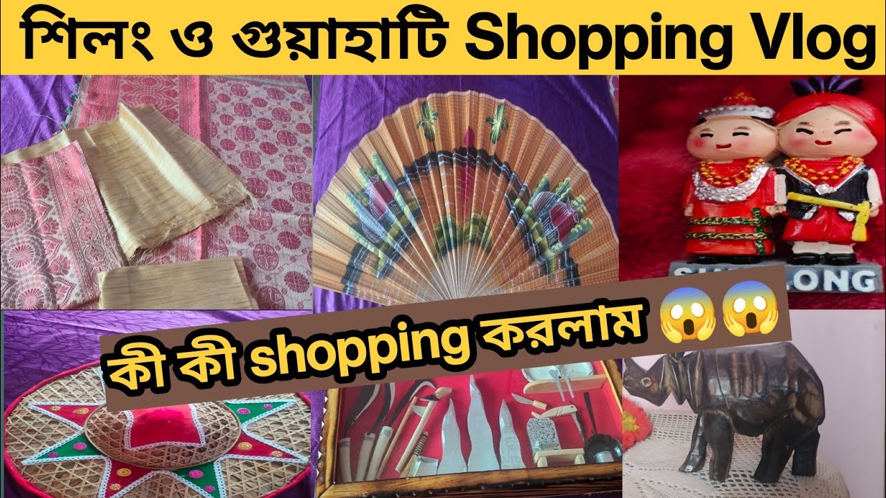 shopping from Meghalaya | Meghalaya থেকে কী কী  shopping করলাম