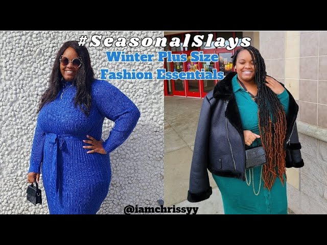 SeasonalSlays Plus Size Winter Fashion Essentials Part 1 
