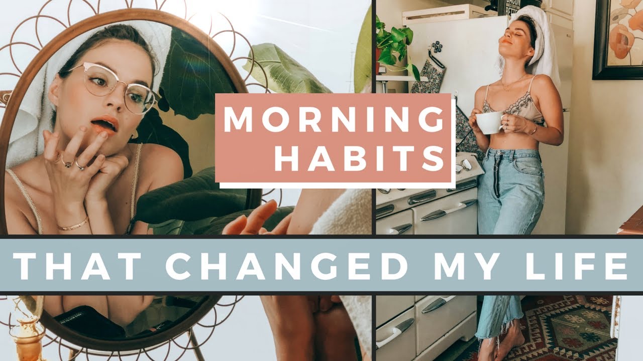 5 Healthy Morning Habits That Will Change Your Life ✨ Self Care Summer beautycon