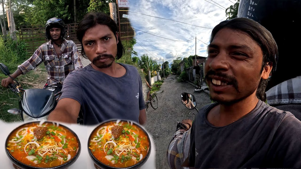 NO 60 Today Kando Vai is in Treveni Village Tour Moto Vlog With Karea Rider Enjoying Moto Vlog