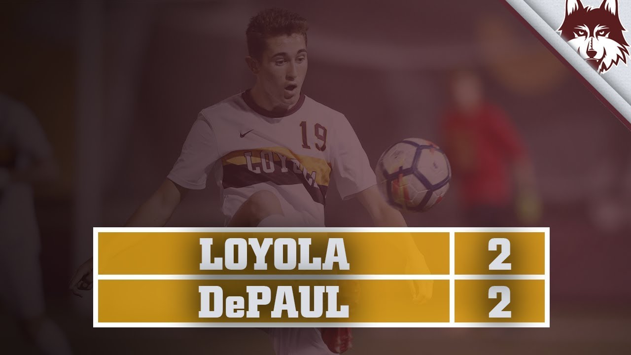 Loyola vs. DePaul | Men's Soccer Highlights - YouTube