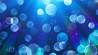 Abstract Blue Bokeh Background Overlay - Free Elements - no copyright - background free HD video