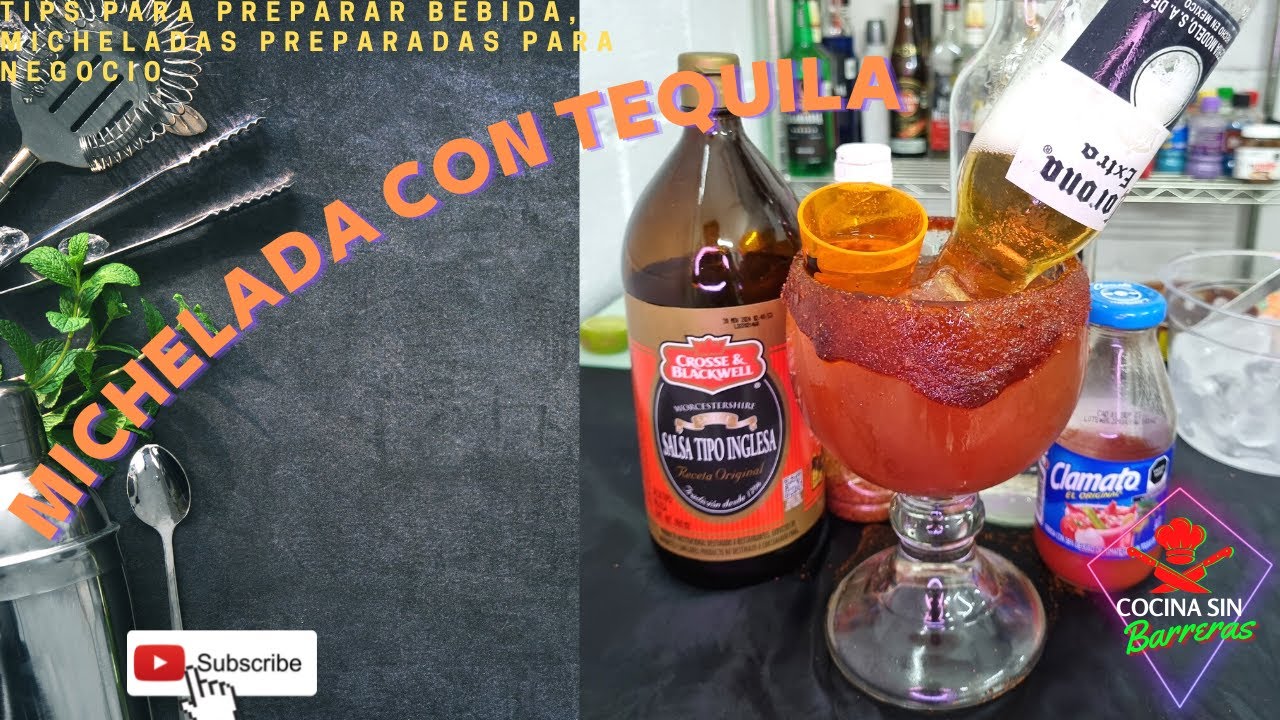 MICHELADA RECETA CON TEQUILA michelada YouTube