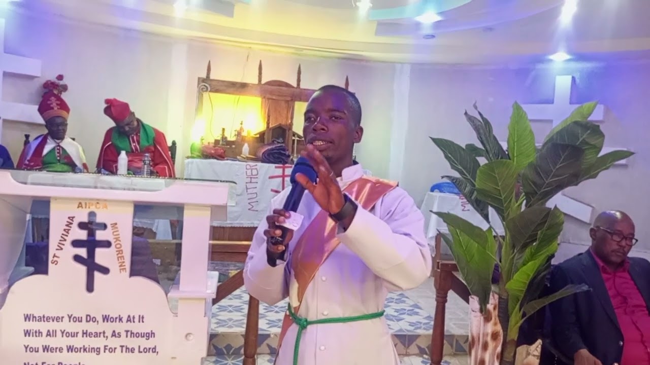 THE SPEECH OF DEACON ANTONY LABAN, IN HIS ORDINATION CEREMONY