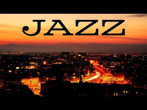 Relaxing Night Jazz Playlist - Smooth JAZZ & Lights of Night City - Night Traffic JAZZ