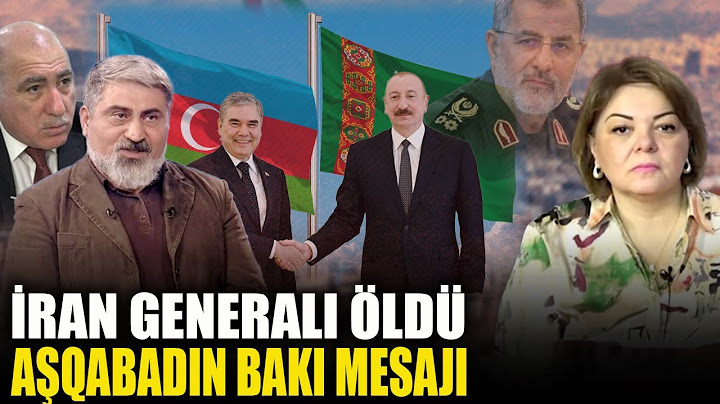İran generalı öldü, Aşqabadın Bakı mesajı - Elçin Alıoğlu və Pənah Hüseyn ilə QIRMIZI MASA