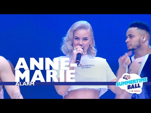 Anne-Marie - 'Alarm'  (Live At Capital’s Summertime Ball 2017) class=