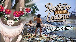 We're Restoring A Tropical Island Paradise! | Restore Your Island | Game Demo