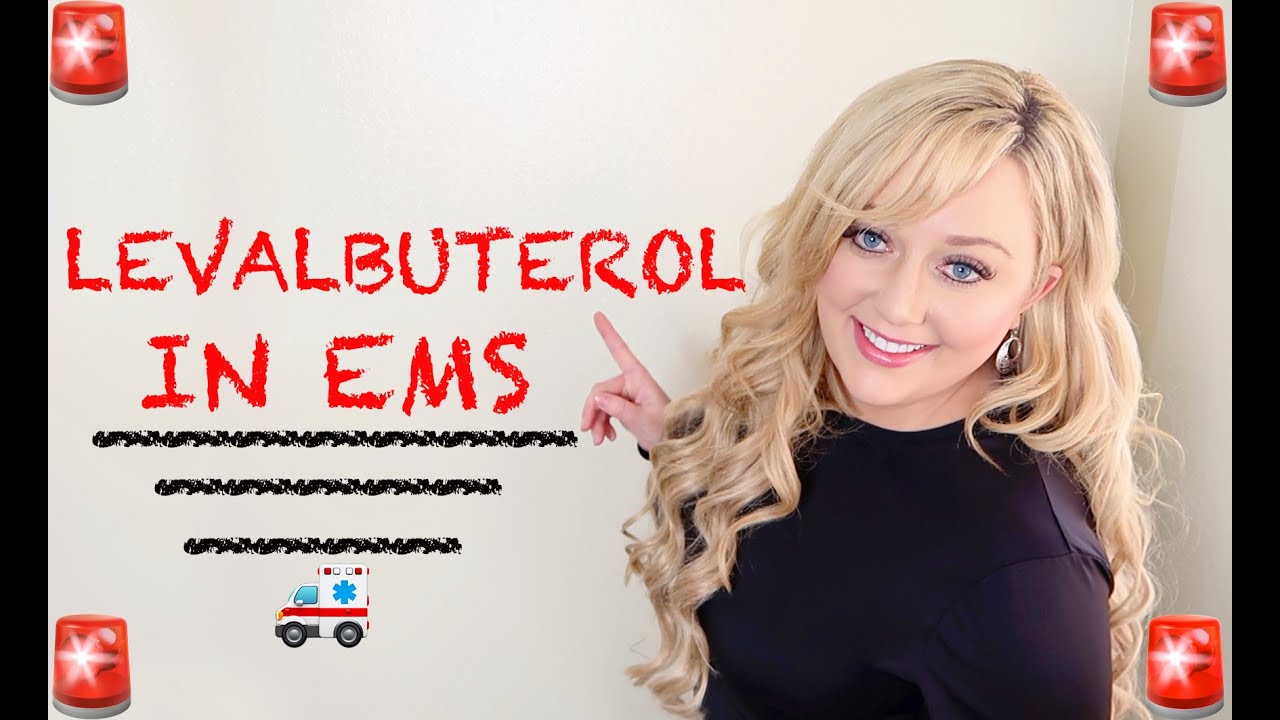 EMT/Paramedic Medication Notecards || Xopenex