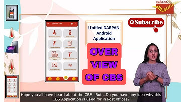 CBS over view in unified darpan Android application | i got karmayogi