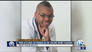 Teen accused of being a doctor faces new charges