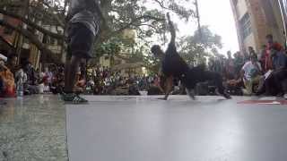 Bboy NeverMind(T.H.E)  VS Bboy Shawn FREEZE Semifinal 201