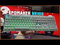Уникальная клавиатура! Full Size магнитка с 8к-беспроводом - Epomaker HE108 #Epomaker #Клавиатура