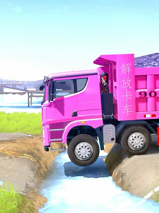 Spintires: MudRunner -SHACMAN DELONG X3000 Towing a Truck on a Snowy Road Ep168