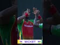 No room, no mercy, Johnson Charles is BOWLED!