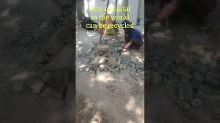 Recycle the weast materials | Rubbish | Reuse | #shorts #construction