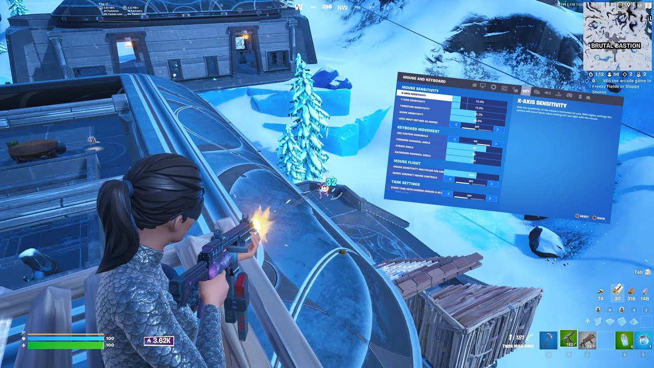 PS5 Kbm Arena Highlights + Best Keyboard and Mouse settings (4k 120fps)