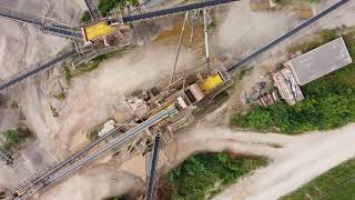Kiesgrube Airflight, Flug Mit Dji Drohne Über Kiesgrube
