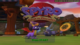 Seru Banget! Main Game Spyro  Enter The Dragon Fly Di Android Offline screenshot 1