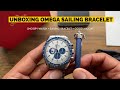 Unboxing Omega Sailing Bracelet - Great Pairing with the Silver Snoopy