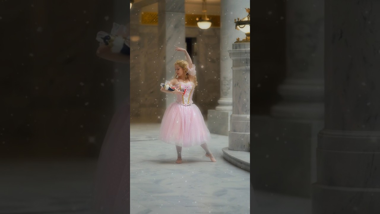 Running into the world of Barbie Nutcracker 💕🩰✨ #barbie