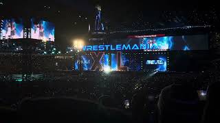 The Rock live entrance WWE WRESTLEMANIA 40 night 1