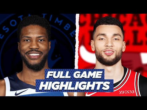 TIMBERWOLVES at BULLS Full Game Highlights | 2021 NBA Season