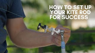 Pro Fishing Tips  DIY Kite Fishing Rod Set Up  Adding Swivels, Clips & Ready to Fish!!