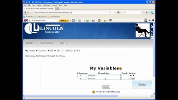 Adding Attendance into your Moodle Course tutorial