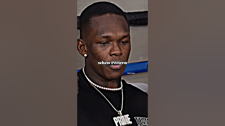 Israel Adesanya on fighting Khamzat Chimaev