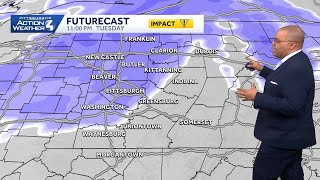 February 23 Forecast: Snow returns late Tuesday to Western PA