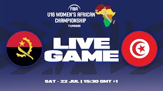 3RD PLACE GAME: Angola v Tunisia | Full Basketball Game