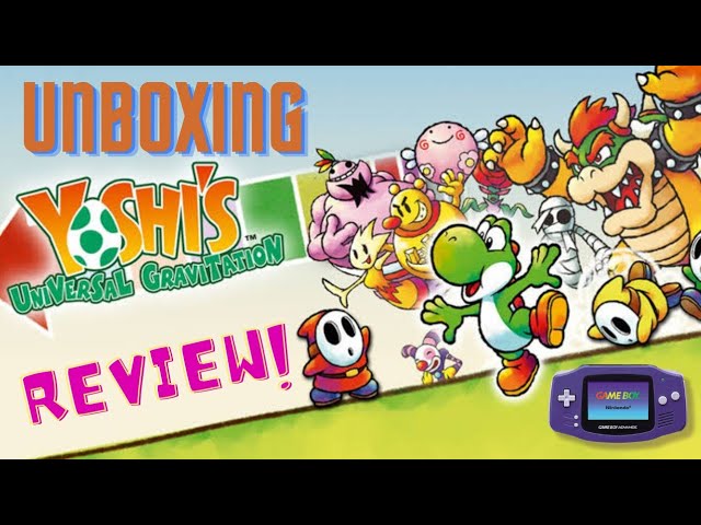 Yoshi's Universal Gravitation (ヨッシーの万有引力) UNBOXING