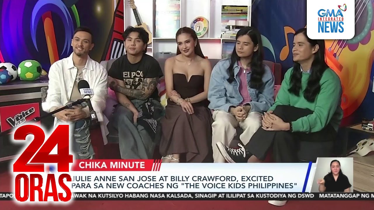 "The Voice Kids Philippines" ex-contestant Zack Tabudlo, bagong coach nito; Ben&Ben... | 24 Oras