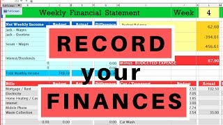 Manage your Personal Finances Part 4 FREE TEMPLATES