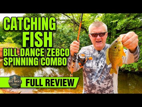 bill dance crappie fishing spinning combo Catching Fish with the Bill Dance Zebco Spinning Combo | FULL REVIEW