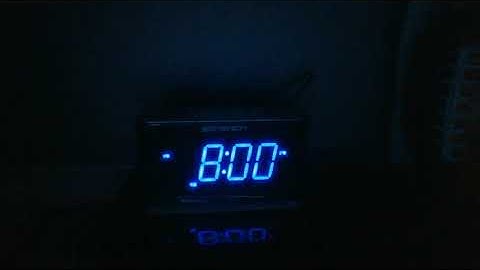 Digital Clock Time Lapse