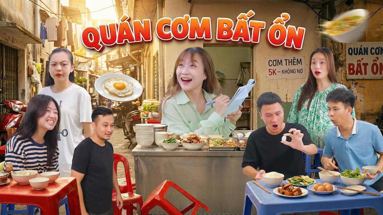 QUÁN CƠM BẤT ỔN | Đại Học Du Ký - Phần 382 | Phim Ngắn Siêu Hài Hước Gãy TV