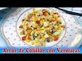 Arroz de Coliflor con Verduras receta facil