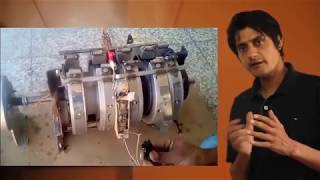 FREE ENERGY GENERATOR OF WASIF KAHLOON EXPLAINATION OF MAGNET GENERATOR PAKISTANI