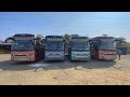 4 brand new premuim class ac sleeper buses of manish travels 