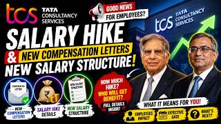 Finally TCS New Compensation Letters! Double Digit Salary Hike? CTC deduction for C Band? #itjobs